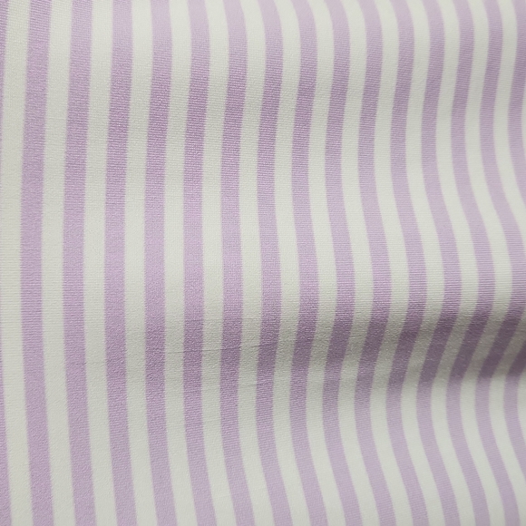 Monterey Club Sleeveless Lavender White Stripe Polo Size S NWT - Picture 5 of 16
